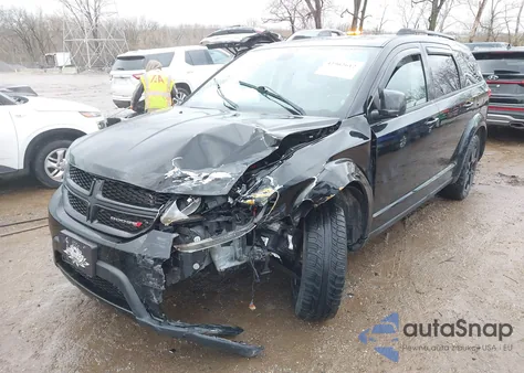 2018 Dodge Journey Gt Awd из США, поврежденный, VIN 3C4PDDEG0JT389386